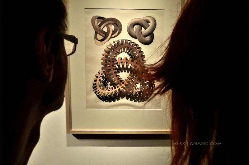 From the MMOMAs exhibition of Maurits Cornelis Escher 05606